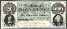 T-1 (Cr 1) 1861 - Montgomery Issue